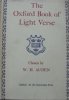 The Oxford Book of Light Verse • Chosen by W.H.Auden
